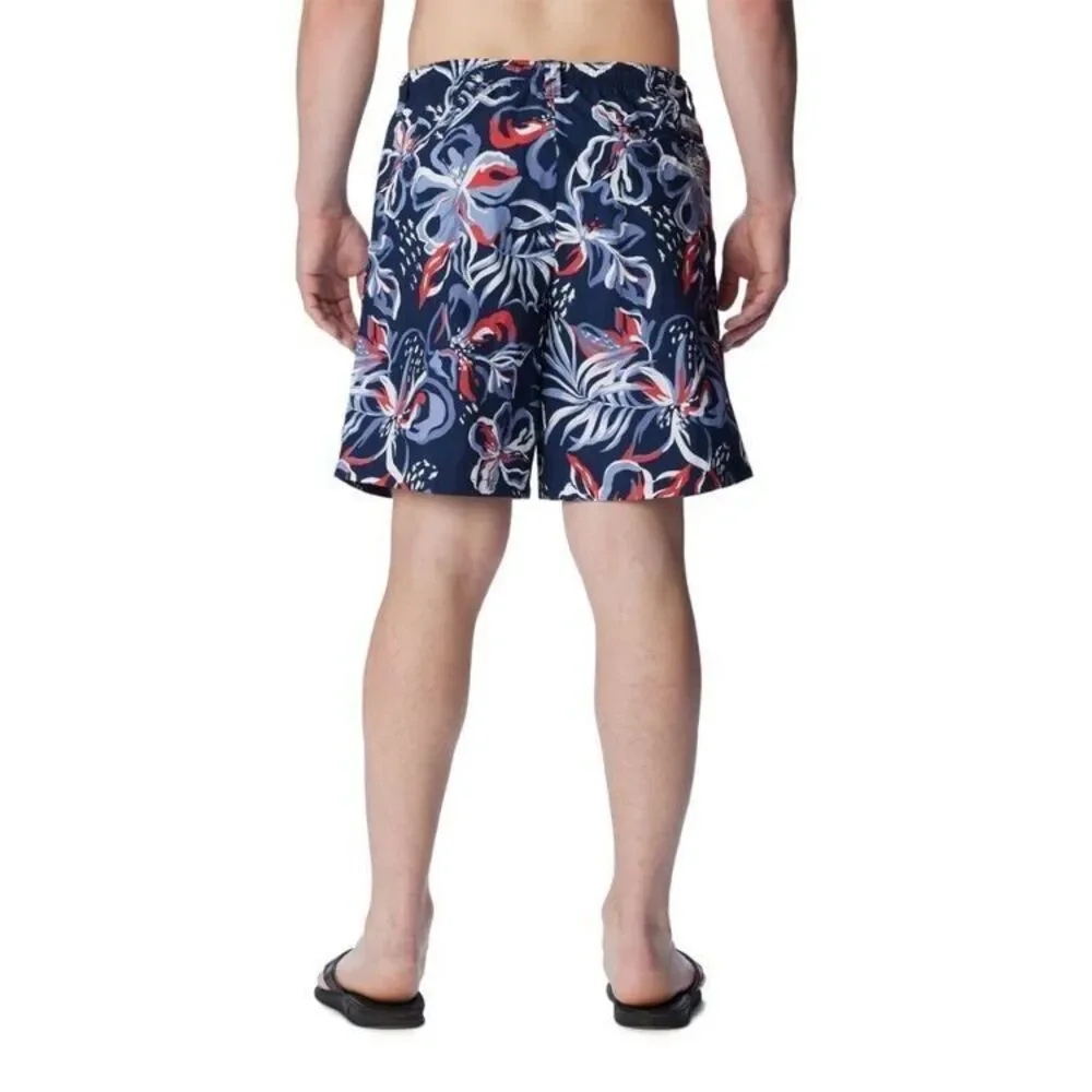 Columbia Men's Super Backcast Water Shorts Bluestone Navy Multi Size L